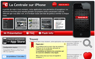 LaCentrale.fr's iPhone app support page